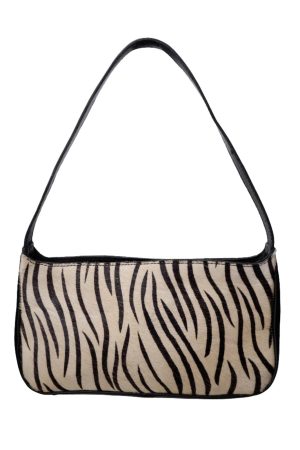 Black Colour - Bcmalia Baguette Bag - Zebra Rabat
