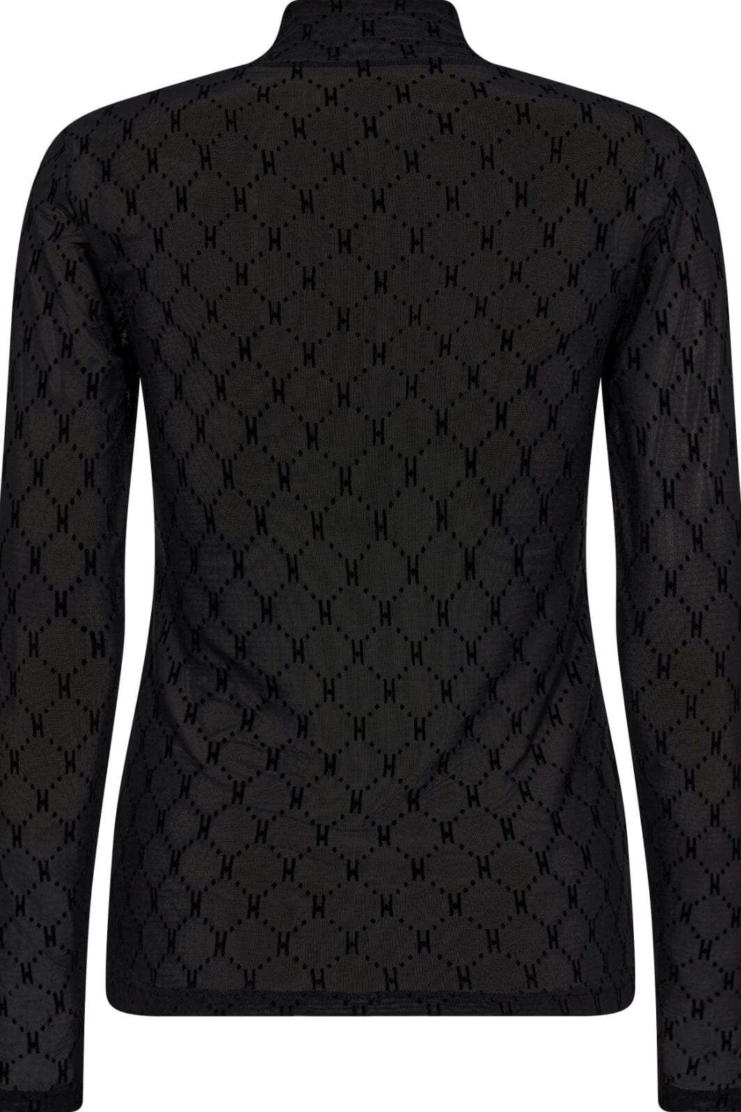 Hype The Detail - Mesh Turtle Neck 315-14 - 9 Sort