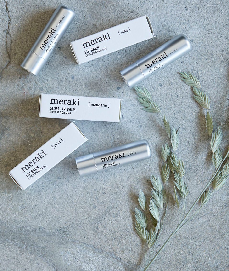 Meraki - Gloss Lip Balm - Mandarin på udsalg