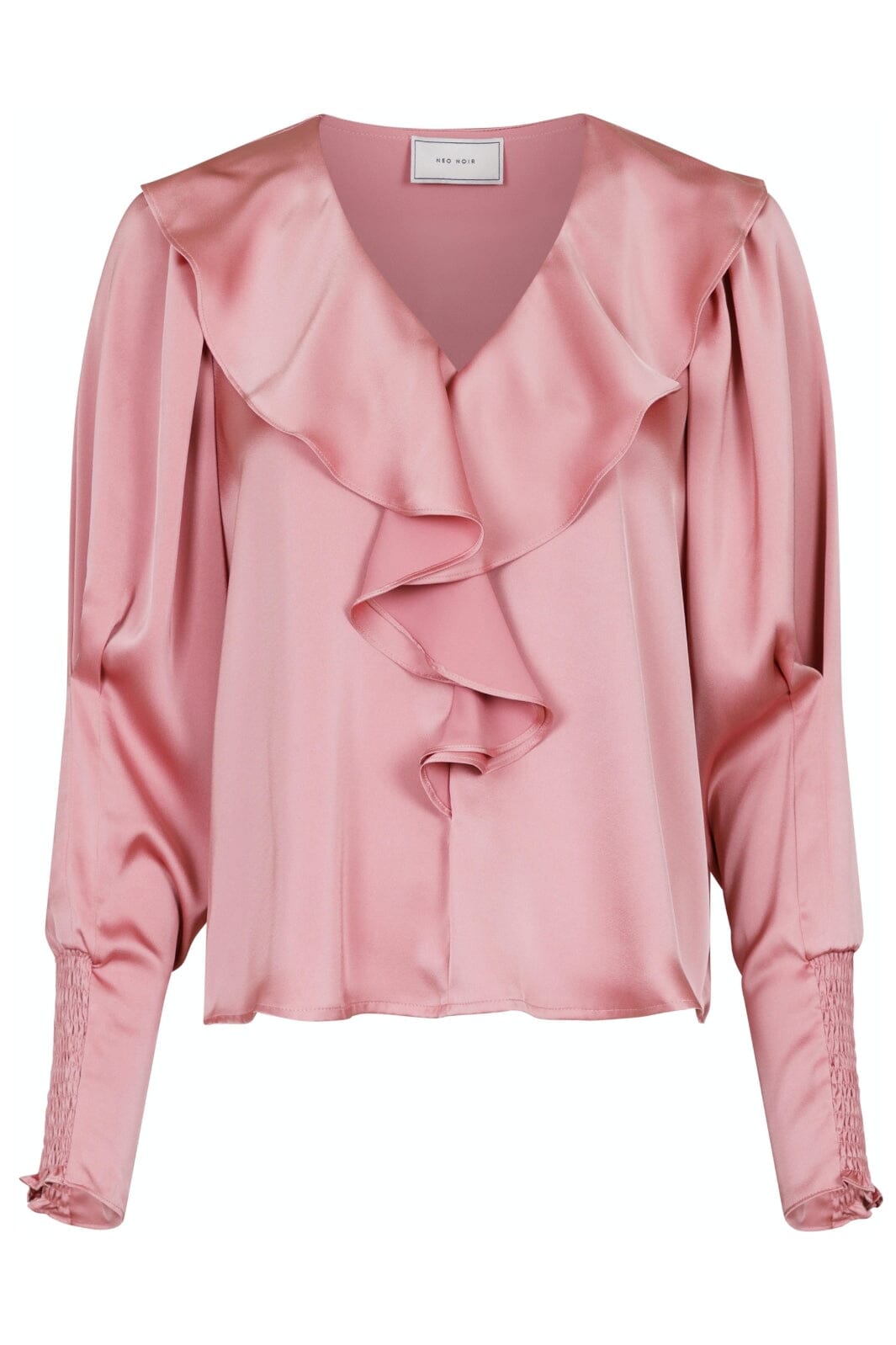 Neo Noir - Sandie Sateen Blouse - Light Pink Mode