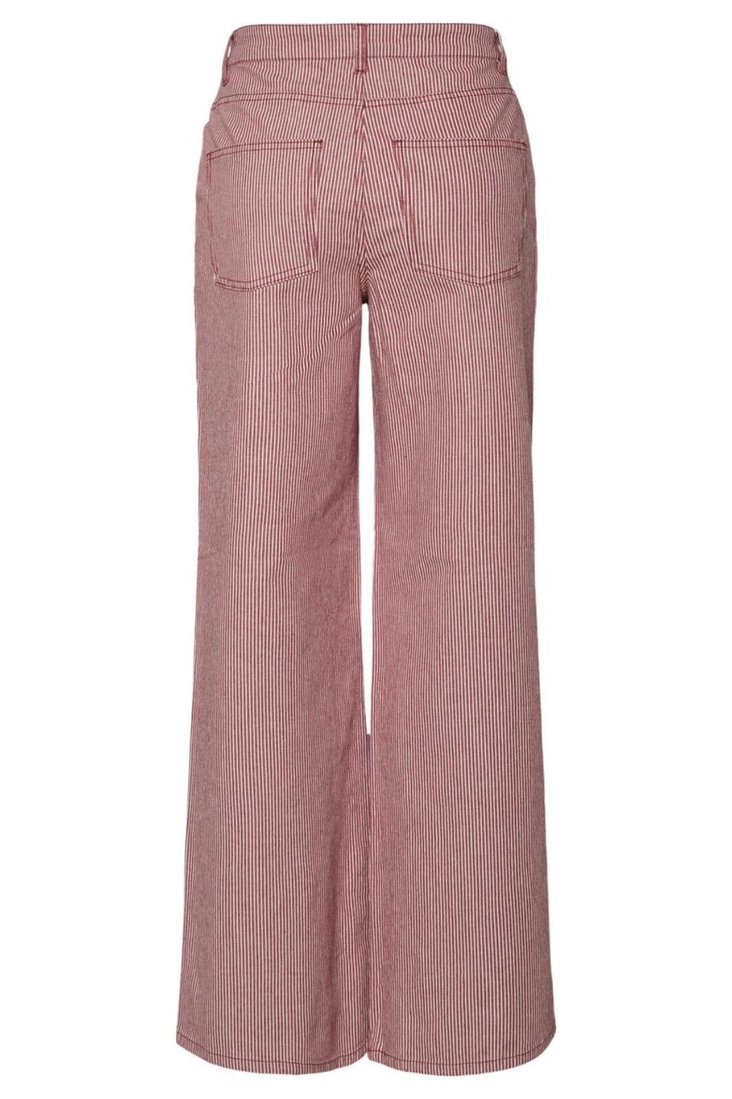Pieces - Pcbillo Wide Denim Jeans - 4746223 Chili Oil Cloud Dancer