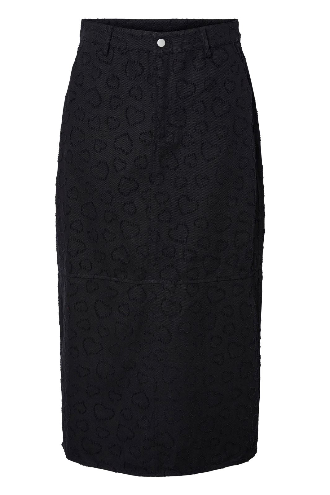 Pieces - Pcjulie Midi Skirt - 4528771 Black