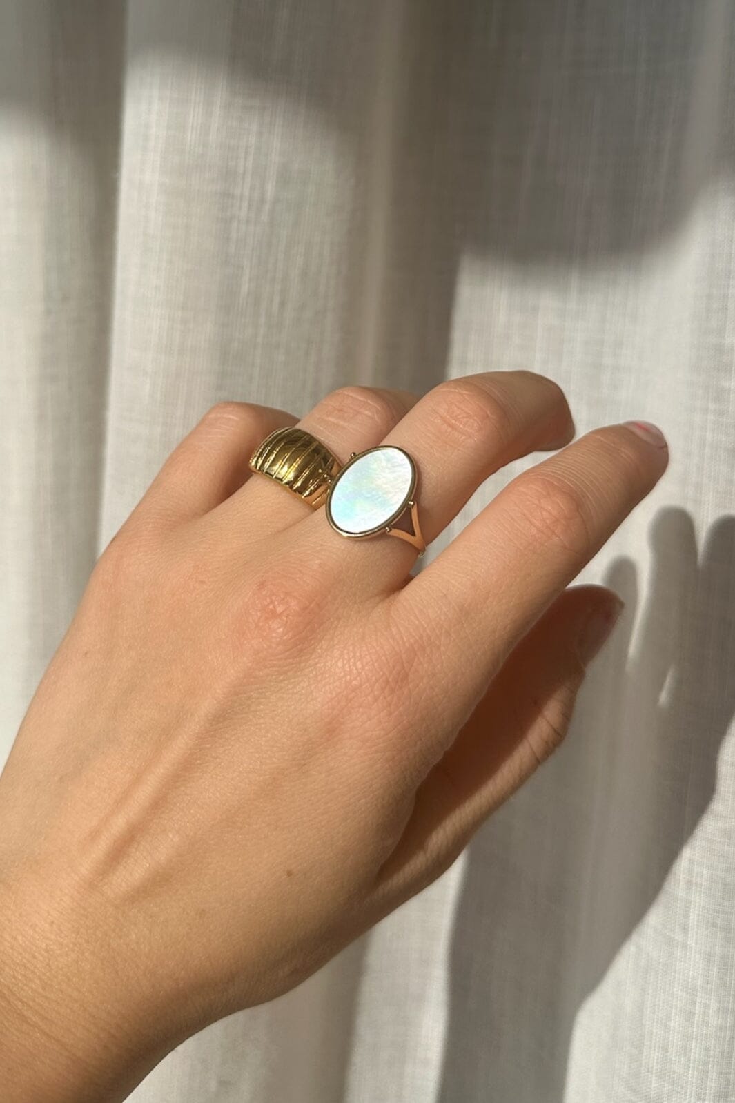Anobel Copenhagen - Stainless Steel Ring BAS090150-1 - Golden