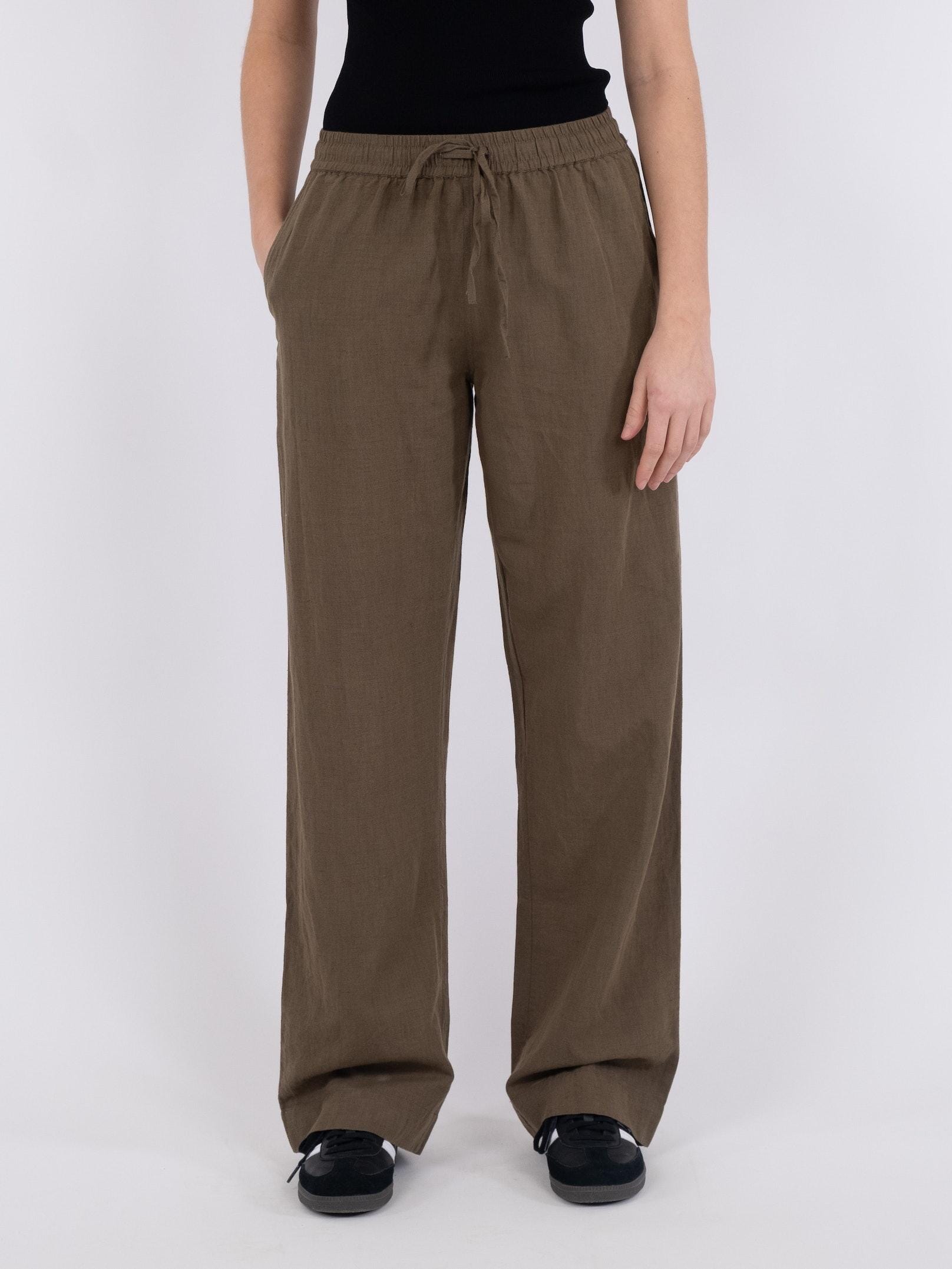 neo-noir-sonar-linen-pants-army_3.jpg Neo Noir - Sonar Linen Pants - Army