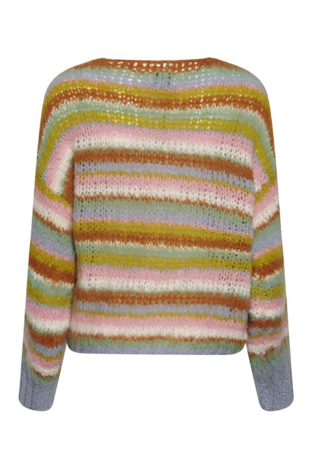 noella-rima-pool-knit-cardigan-light-blue-yellow-rose_1.jpg Noella - Rima Pool Knit Cardigan - Light Blue/Yellow/Rose