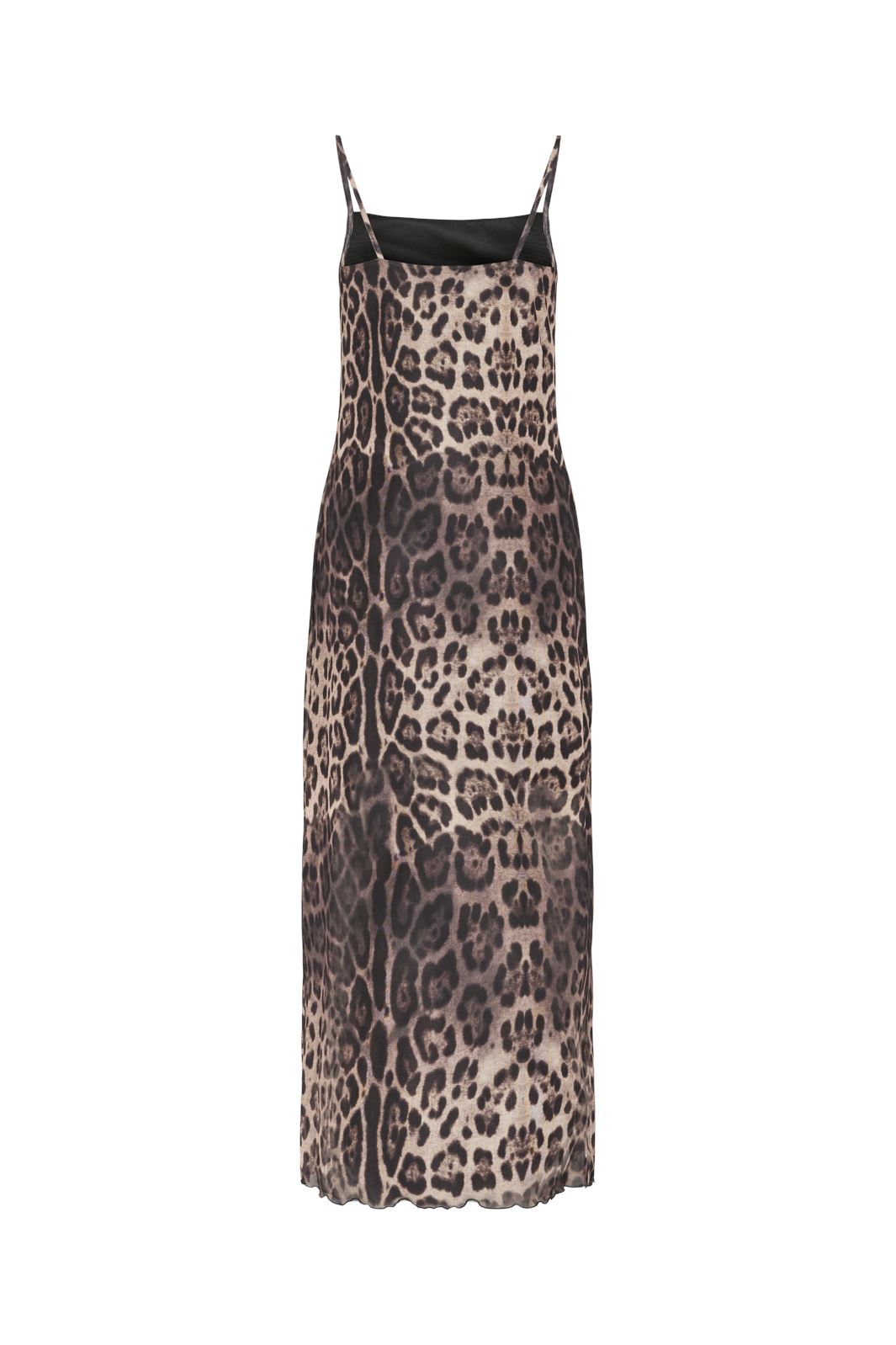 Pieces - Pcaleo Slip Ankle Dress - 4710578 Black Leo Hot på udsalg