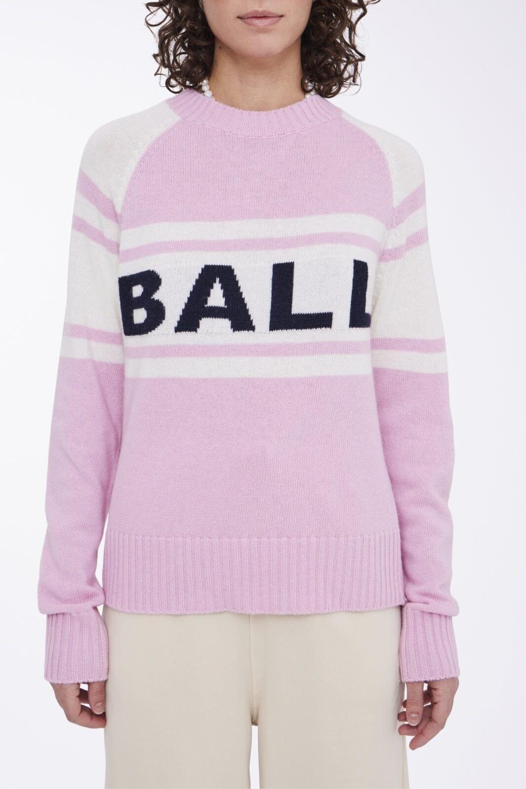 Ball - Baeverest Logo Knit - 1621261 Azalea Pink Melange Udsalg