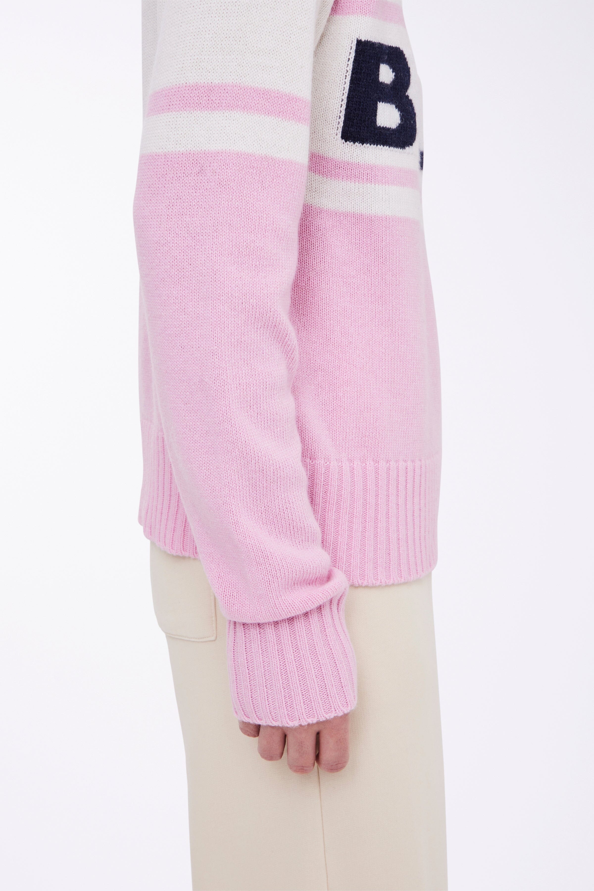 Ball - Baeverest Logo Knit - 1621261 Azalea Pink Melange Udsalg