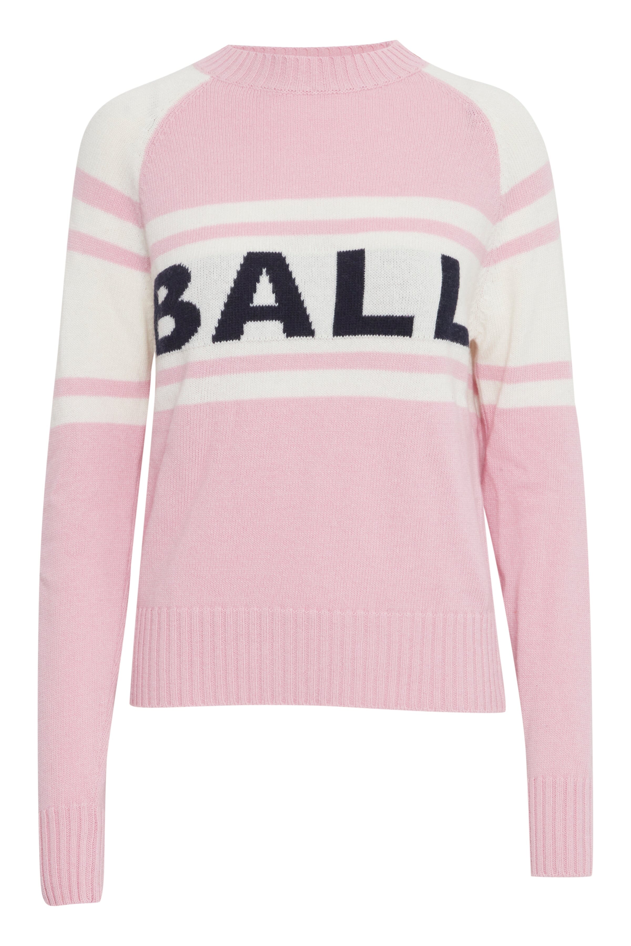 Ball - Baeverest Logo Knit - 1621261 Azalea Pink Melange Udsalg