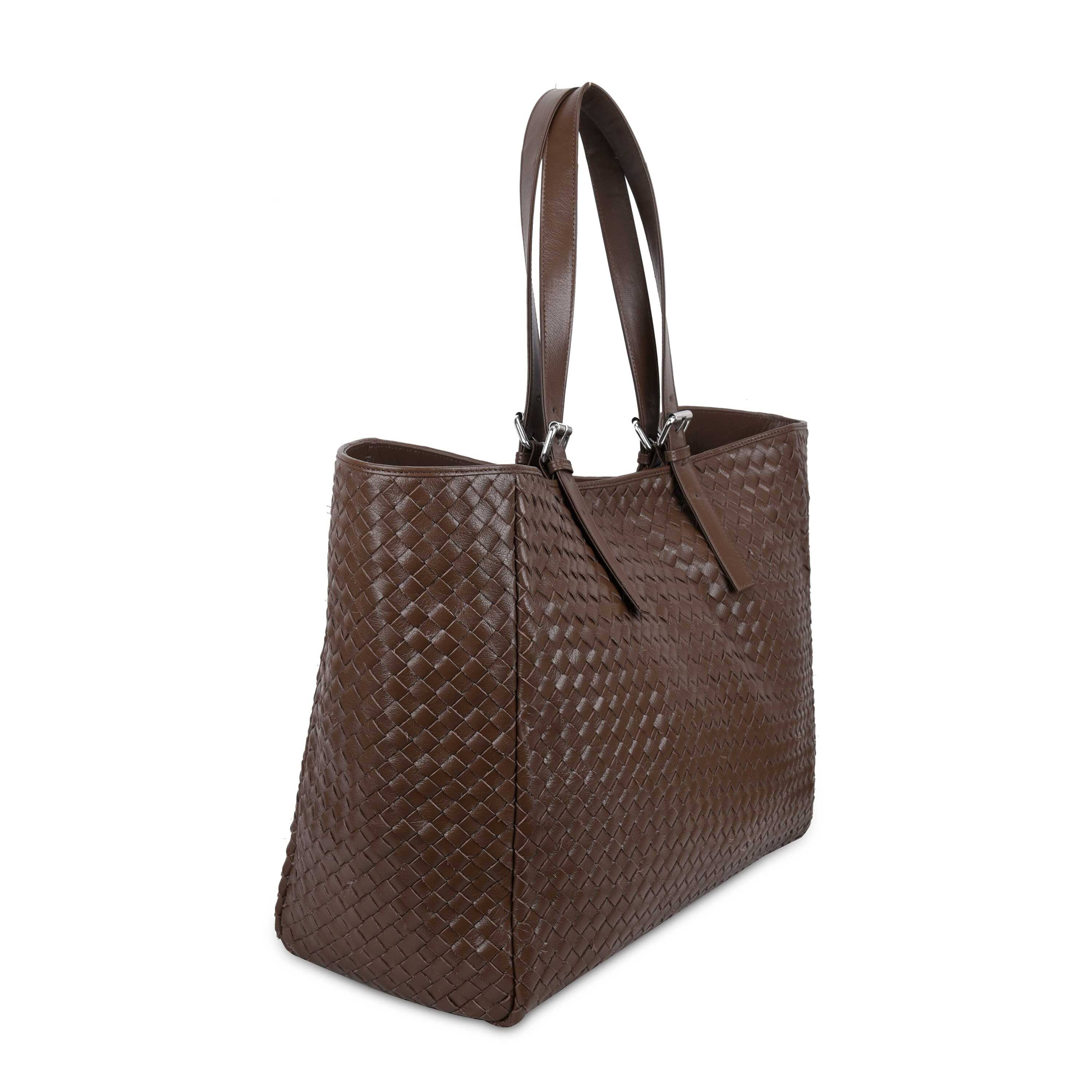 Núnoo - Maxi Shopper Braided Mountain - Dark Brown