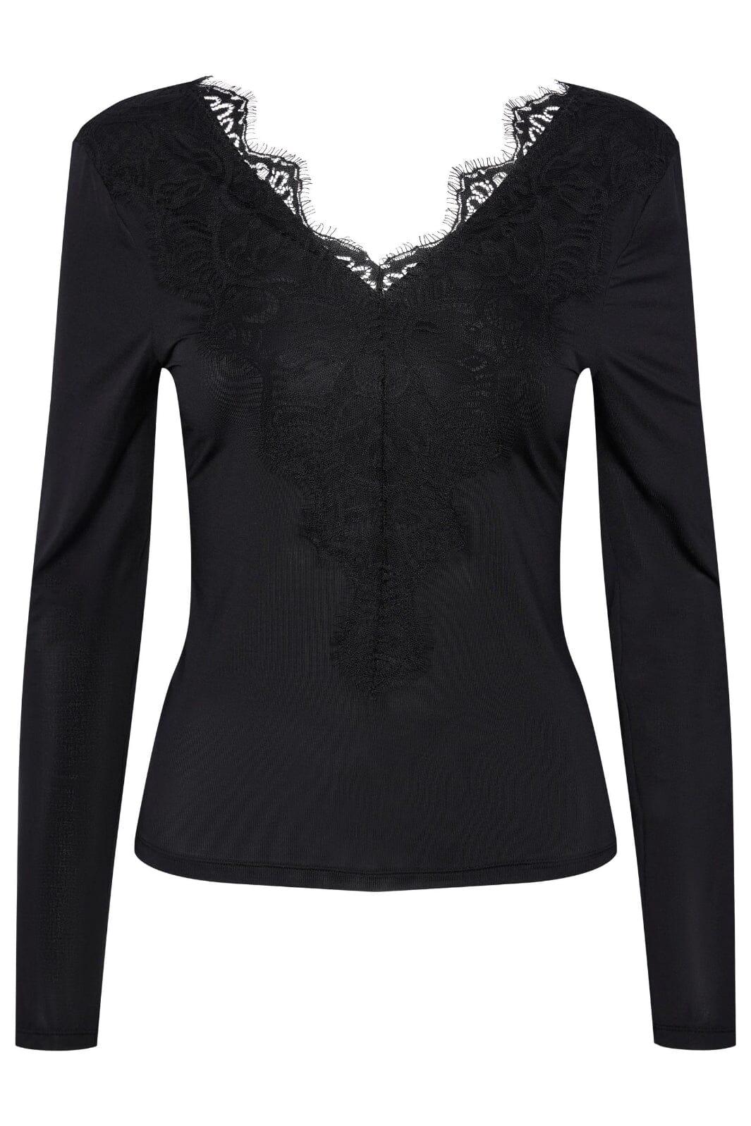 Pieces - Pcilu Ls Top - 4332361 Black