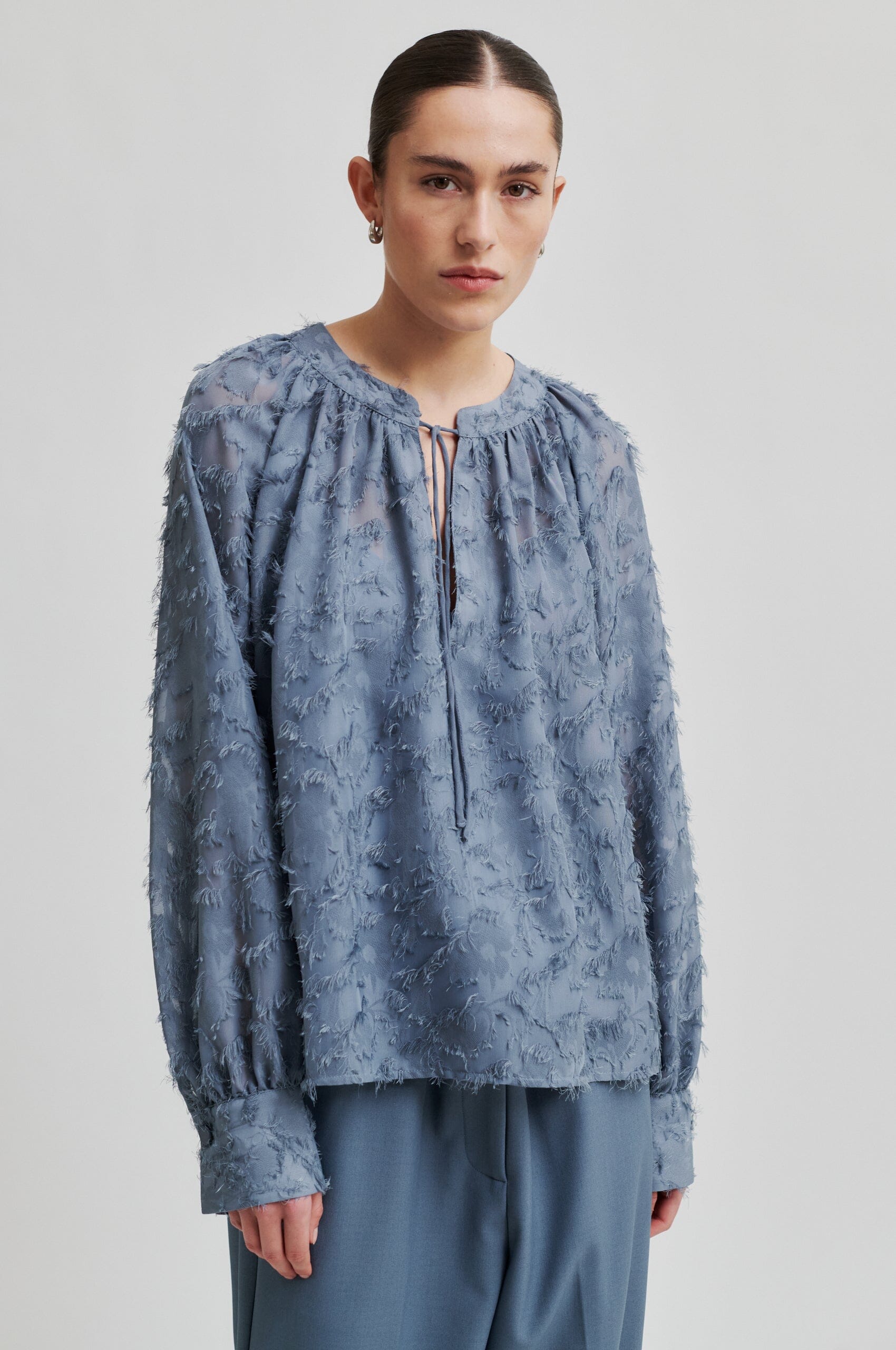 Second Female - Carey Blouse 58844 - 5108 Flint Stone Online Hot Salg
