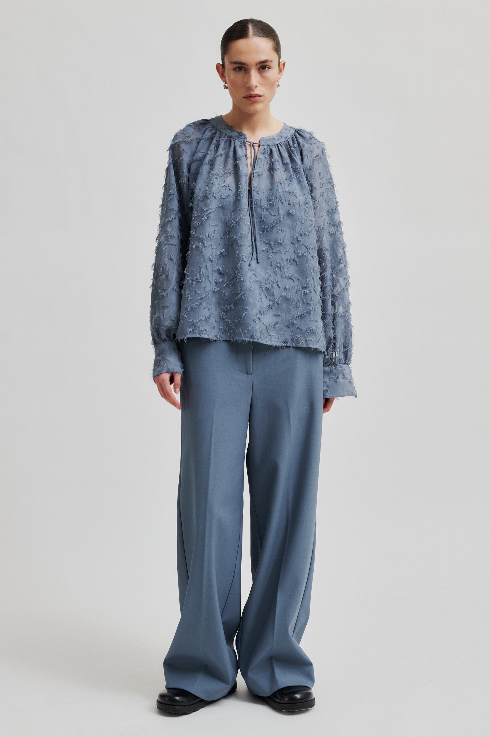 Second Female - Carey Blouse 58844 - 5108 Flint Stone Online Hot Salg