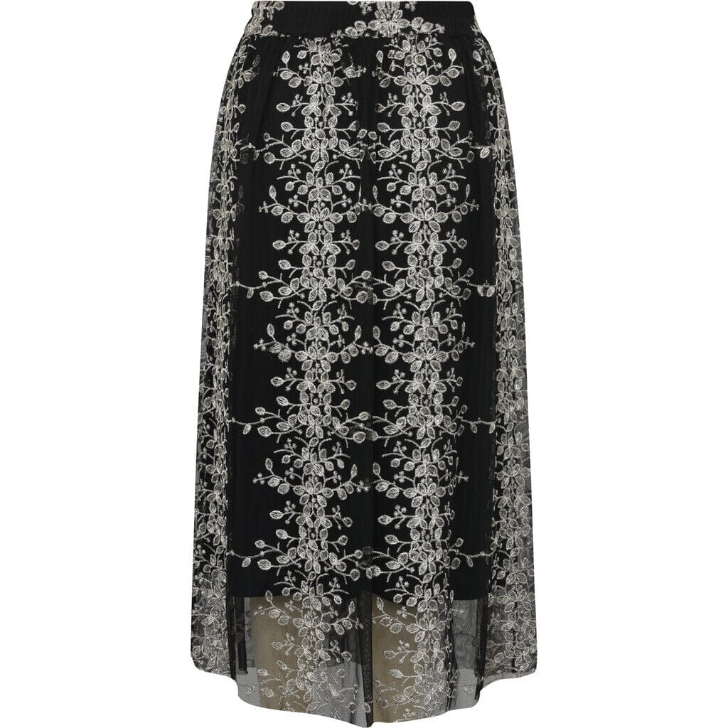 A-View - Fuschia New Skirt AV4834 - 060 Black/Gold Levere