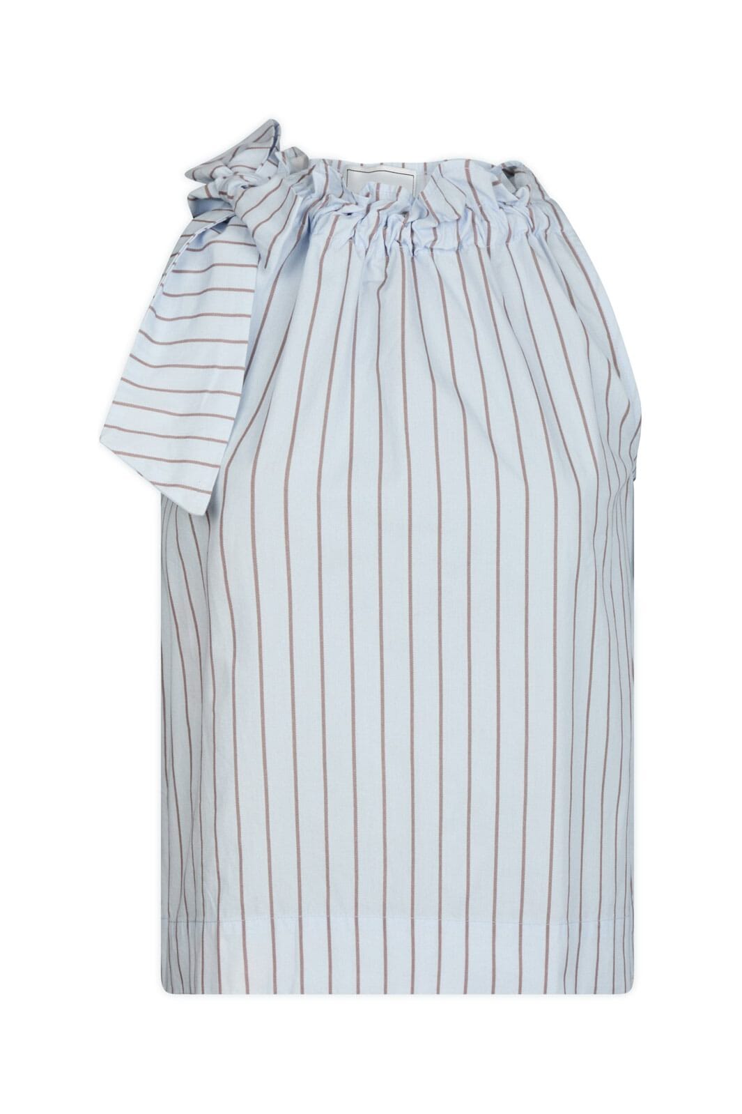 Forudbestilling - Neo Noir - Maula Stripe Top 165147 - 145 - Light Blue