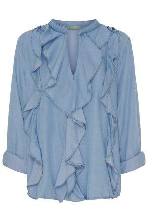 Marta Du Chateau - Mdcfrancesca Blouse - Light Blue