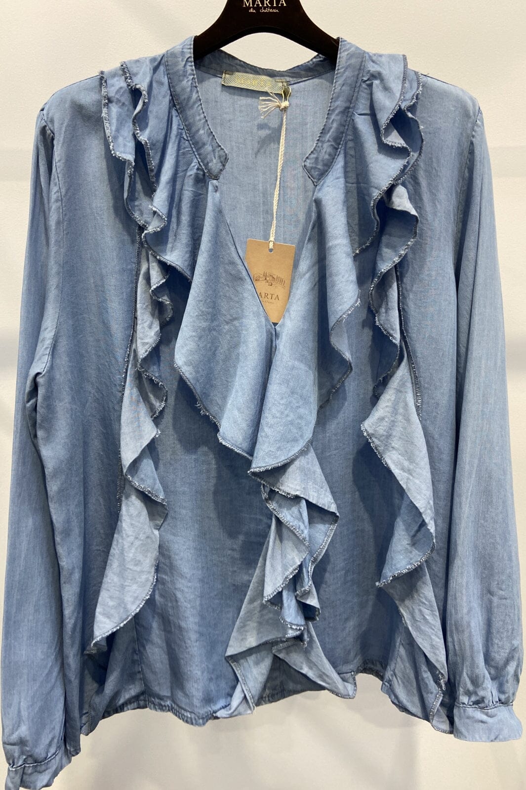 Marta Du Chateau - Mdcfrancesca Blouse - Light Blue