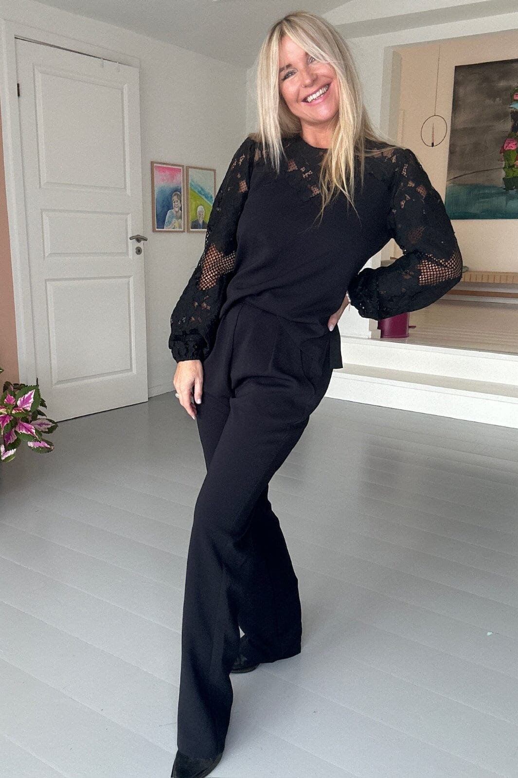 Neo Noir - Antonia Crepe Jumpsuit - Black