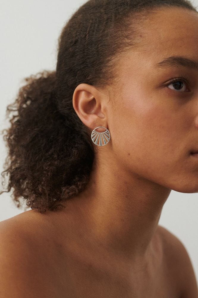 Pernille Corydon Jewellery - Misty Light Earsticks e-612-s - Silver