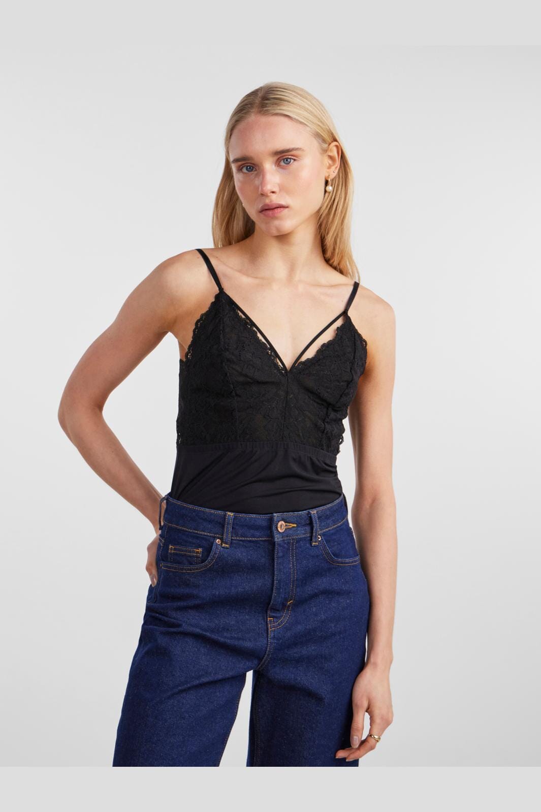 Pieces - Pcnichelle Strap Top - 4332795 Black
