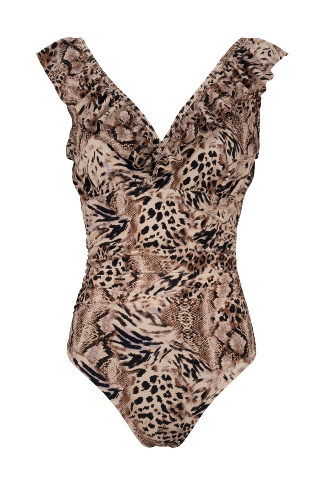 Cras - Agnescras Swimsuit - 8004 Wild Animal Online salg