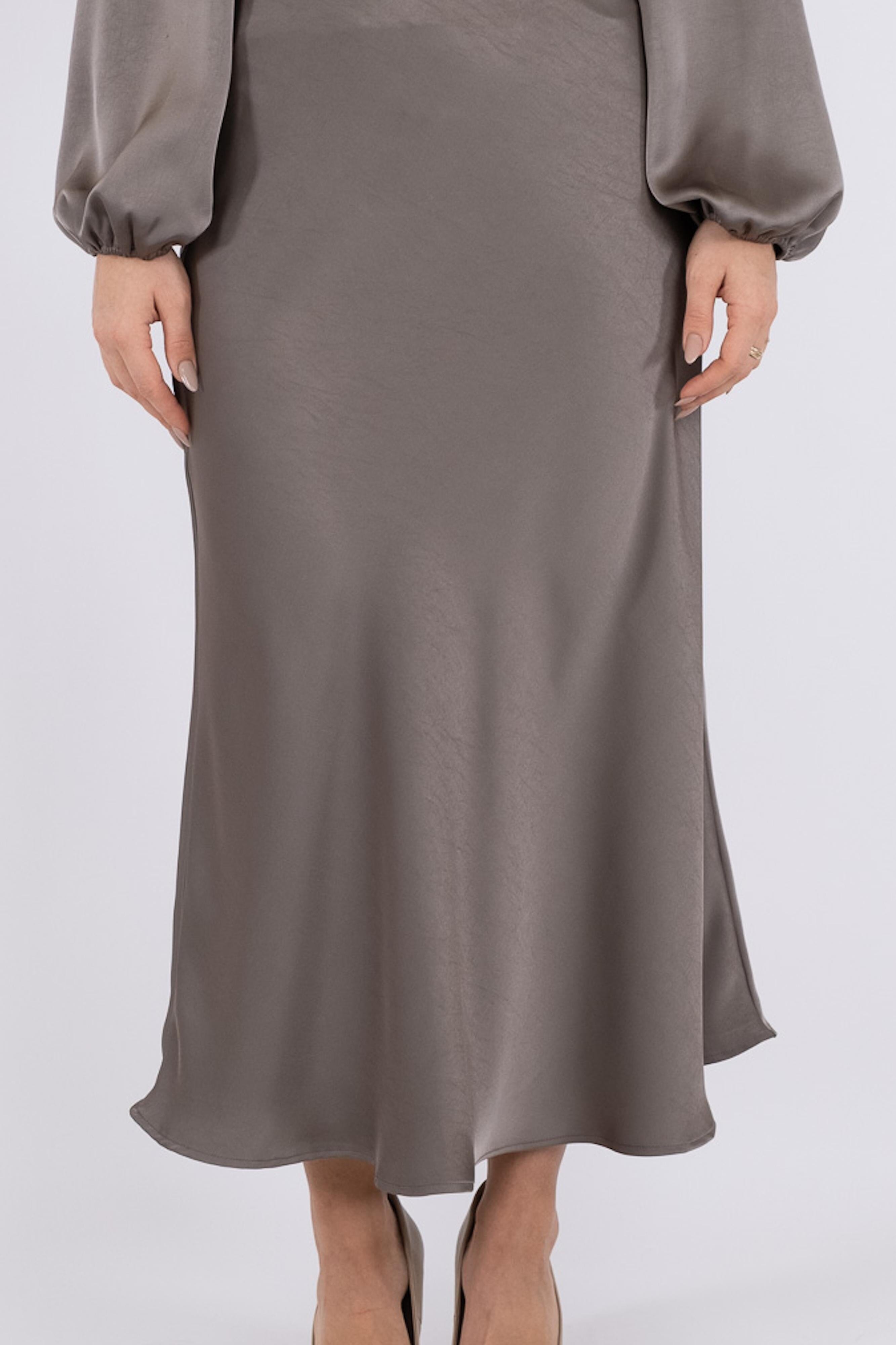 Forudbestilling - Neo Noir - Bovary Skirt - Warm Grey