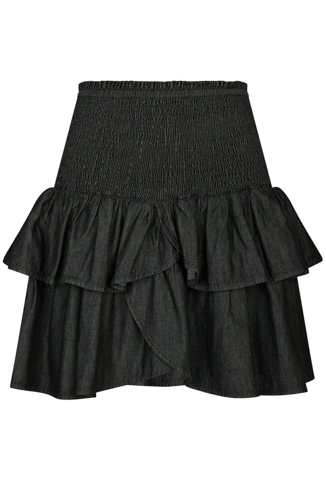 Forudbestilling - Neo Noir - Carin Denim Skirt 165090 - 100 - Black Online nu