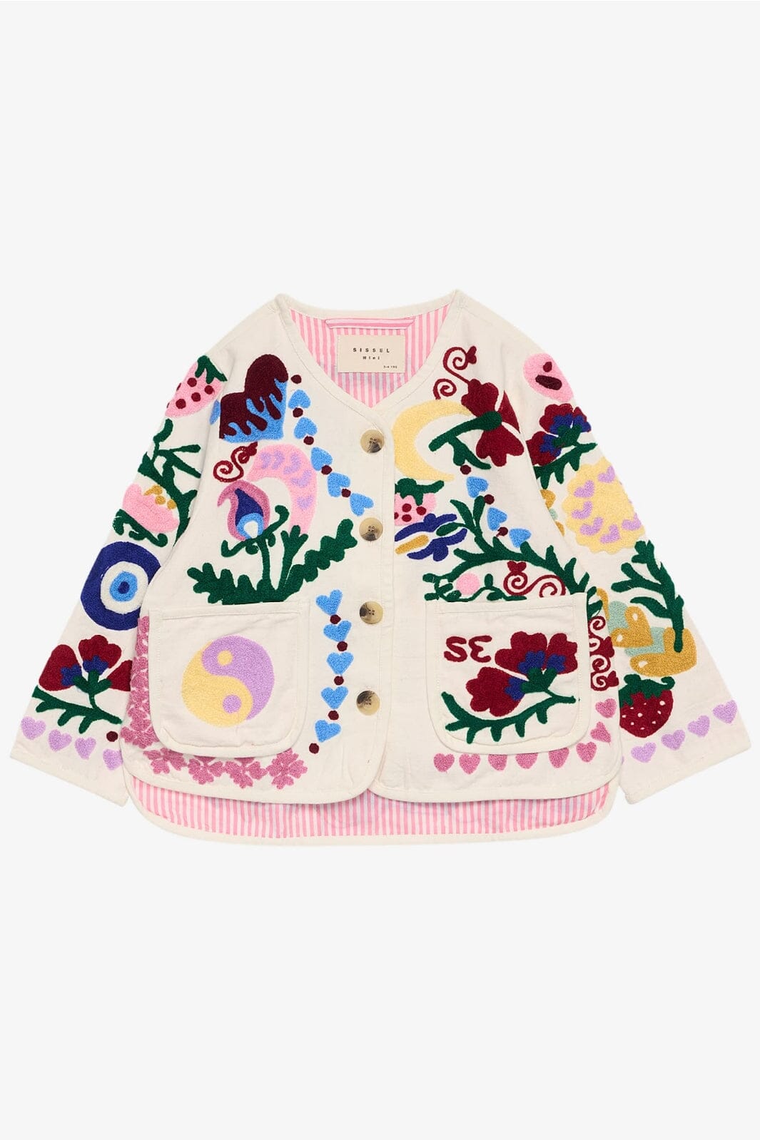 Forudbestilling - Sissel Edelbo - Maggie MINI Jacket SE 1531 - White Rose
