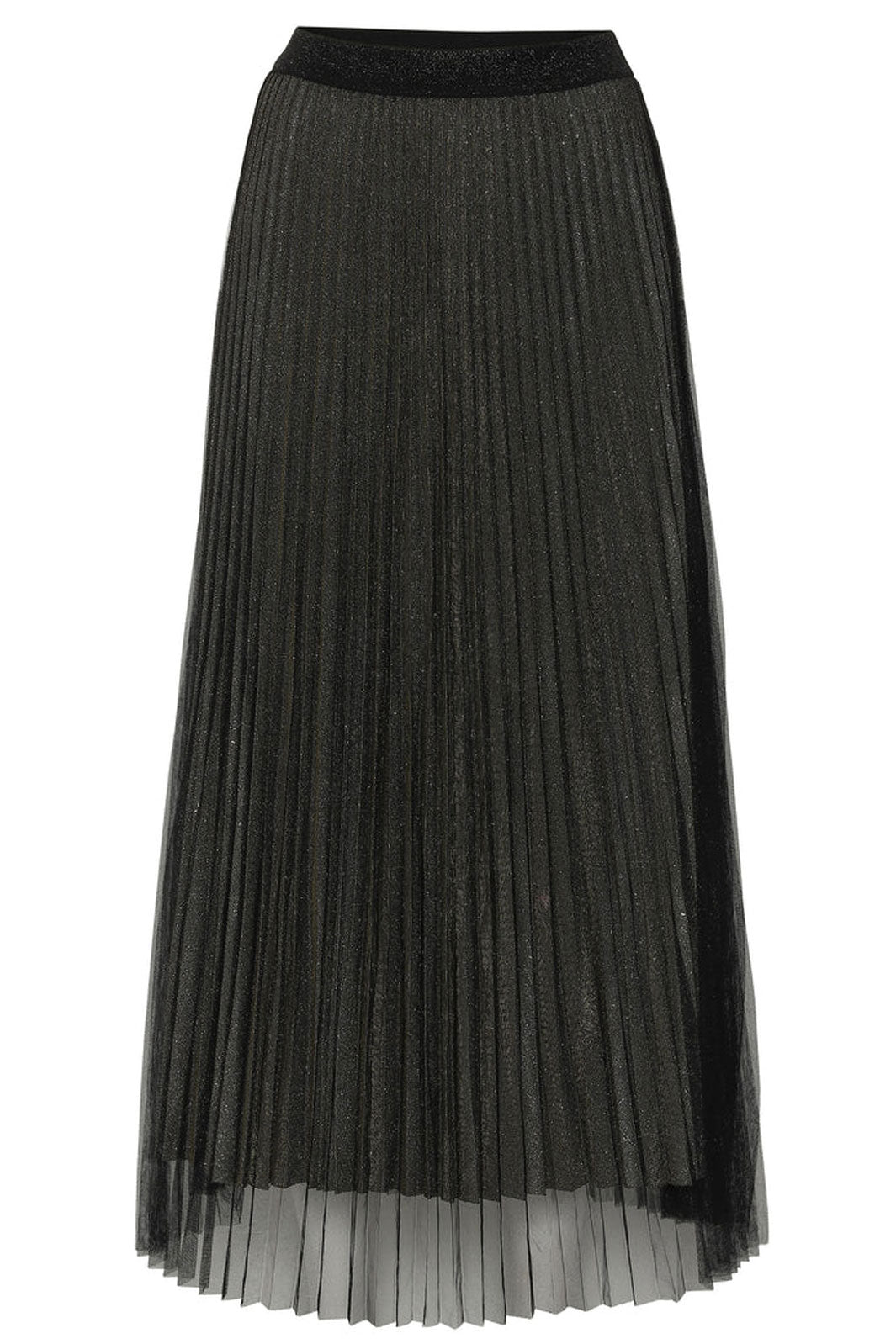 EMM Copenhagen - Celine Plisse Skirt - Silver