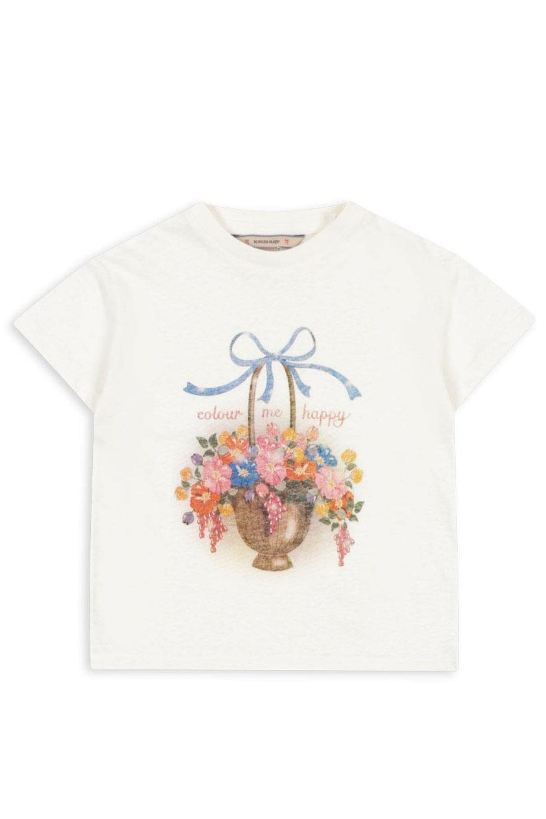 Konges Sløjd - Era Tee Ocs Ks103194 - Off White/basket Mode