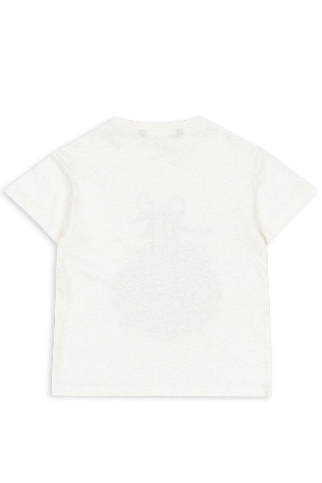 Konges Sløjd - Era Tee Ocs Ks103194 - Off White/basket Mode