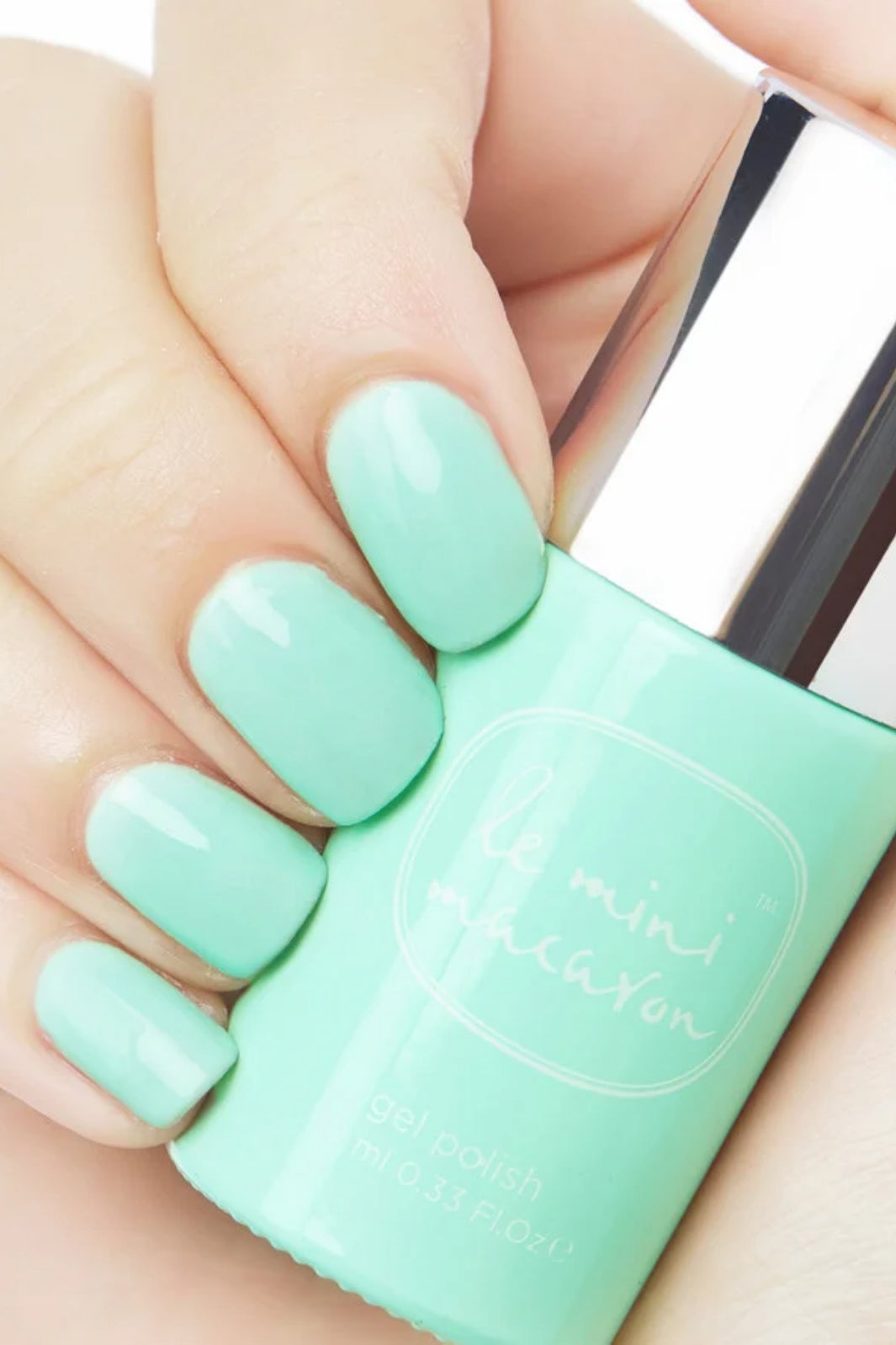 Le Mini Macaron - Neglelak Gel COL013 - Sweet Mint
