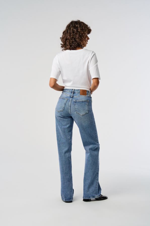 Only - Onljuicy Wide Leg Rea365 - 3860808 Medium Blue Denim Nas365