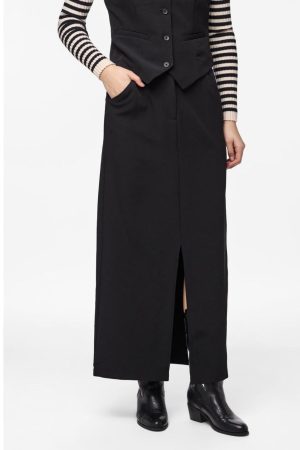 Pieces - Pcbozzy Ankle Skirt - 4563742 Black