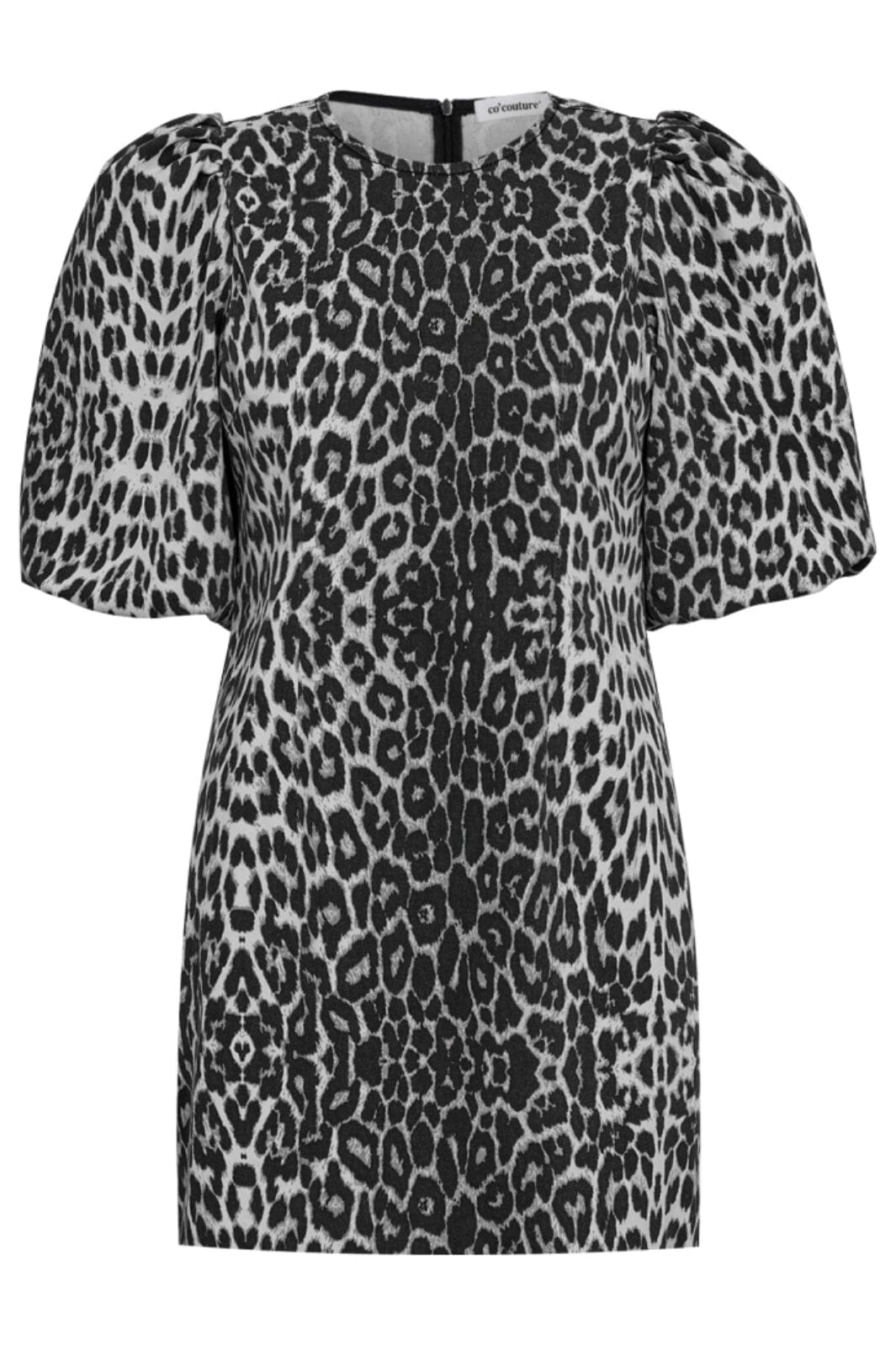 Co´couture - Leocc Crop Puff Dress 36383 - 140 Dark Grey
