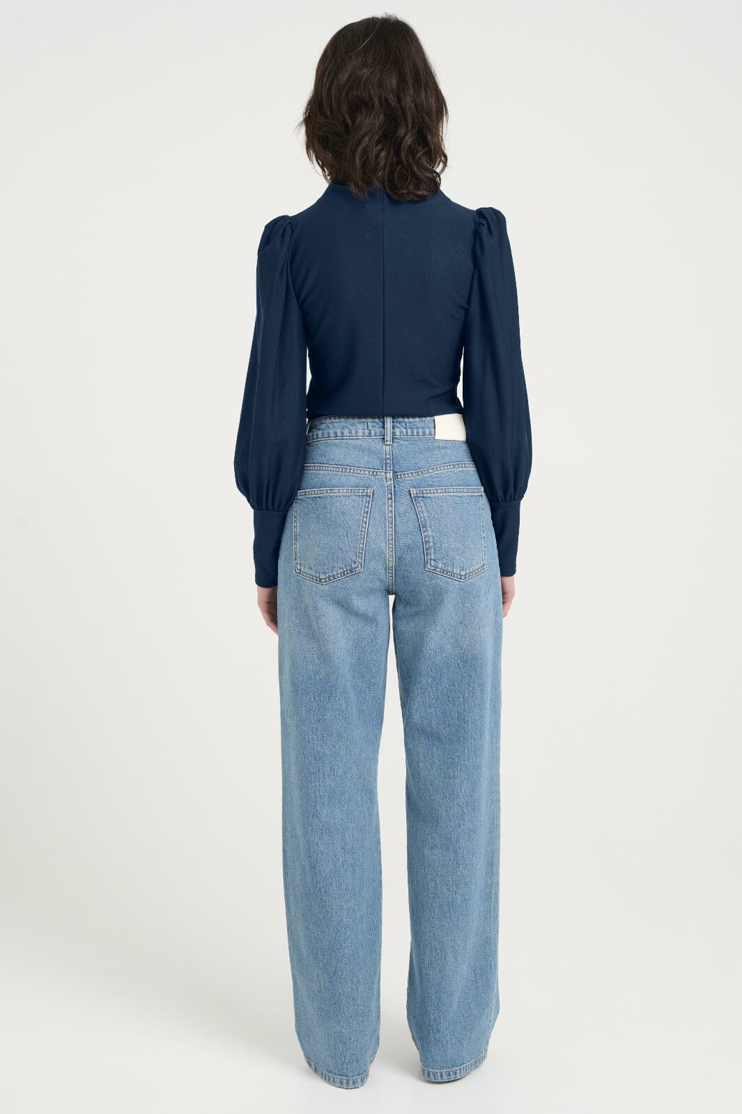 gestuz-rifagz-puff-blouse-194024-dress-blues_2.jpg Gestuz - Rifagz Puff Blouse - 194024 Dress Blues