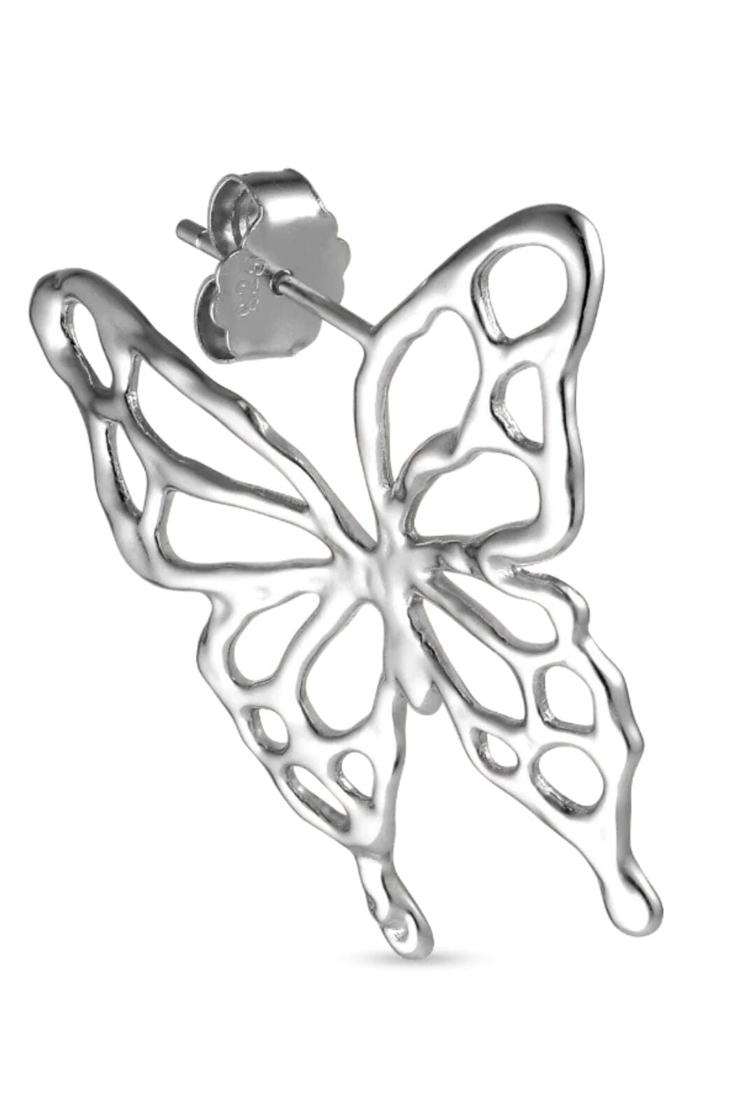 Jane Kønig - Butterfly Earring - Forsølvet Udsalg