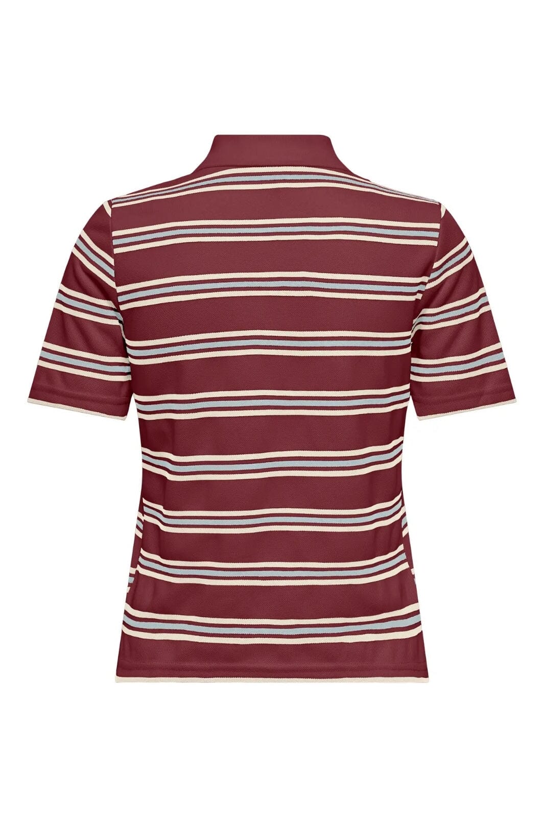 only-onlevie-s-s-polo-top-4838423-ruby-wine-starlight-blue-antique-white-without-tag_1.jpg Only - Onlevie S/S Polo Top - 4838423 Ruby Wine Starlight Blue + Antique White (Without Tag)