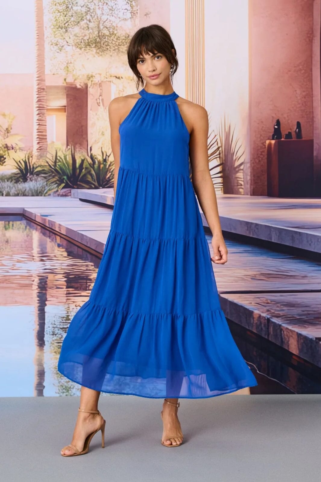 Only - Onlpetra Life Halter Neck Dress - 4871298 Surf The Web Online nu