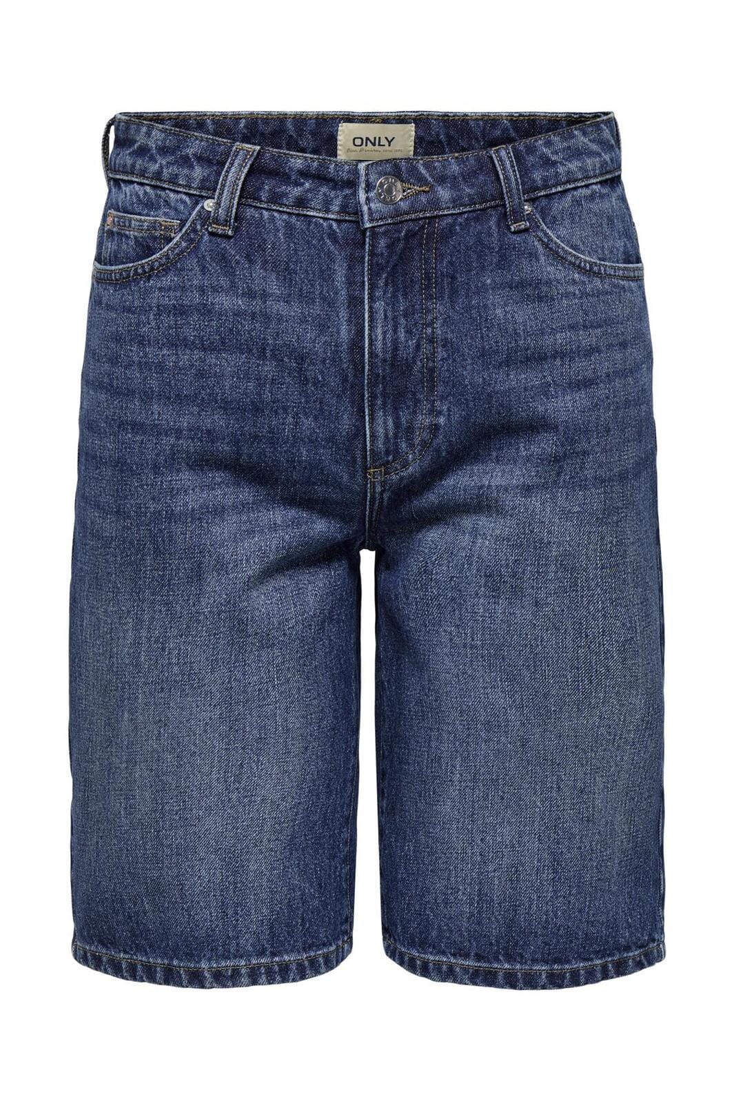 Only - Onlsonny Wide Shorts 15256709 - 4766398 - Dark Blue Denim Rabat