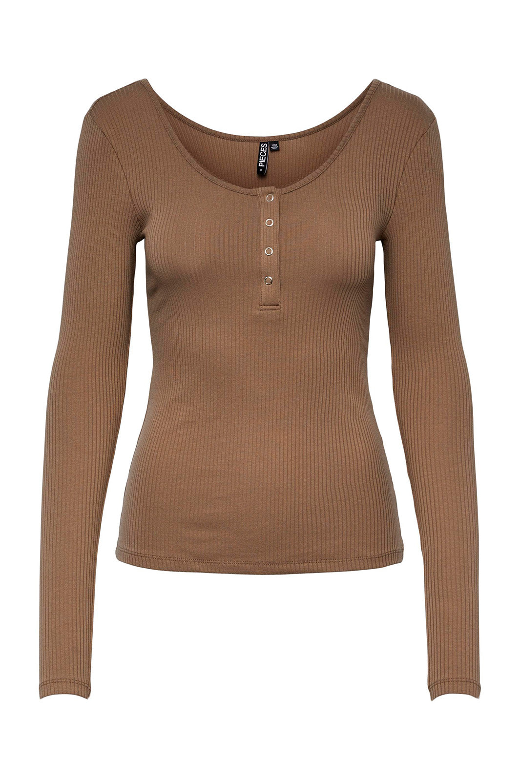 Pieces - Pckitte Ls Top Noos - Fossil