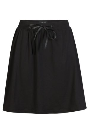 Forudbestilling - Liberte - Alma-Short-Loose-Skirt 9587 - Black