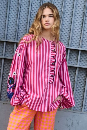 Forudbestilling - Sissel Edelbo - Patricia Shirt SE 1564 - Pink Passion