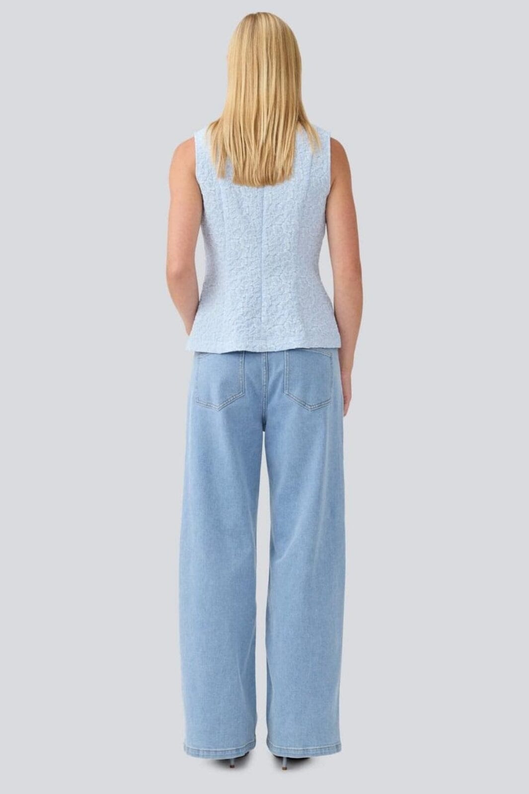 Modström - Isoldemd Solid Pants 57969 - 10709 - Light Blue Wash