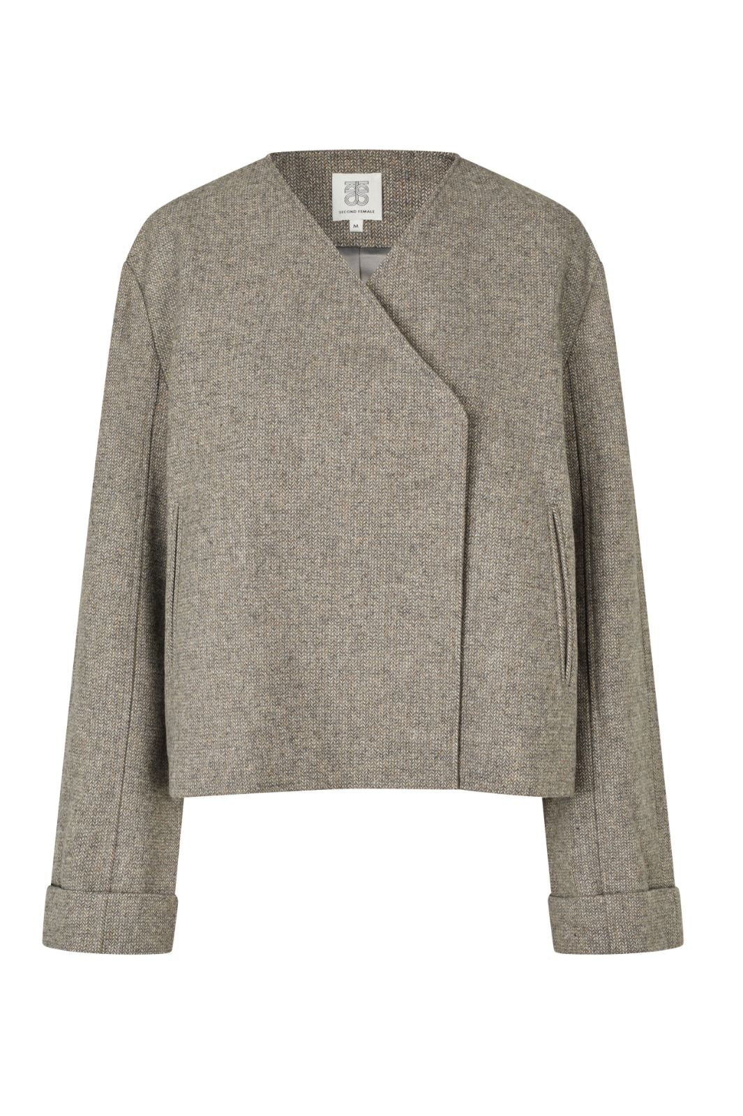 Second Female - Levi Blazer 58727 - 7037 Volcanic Ash