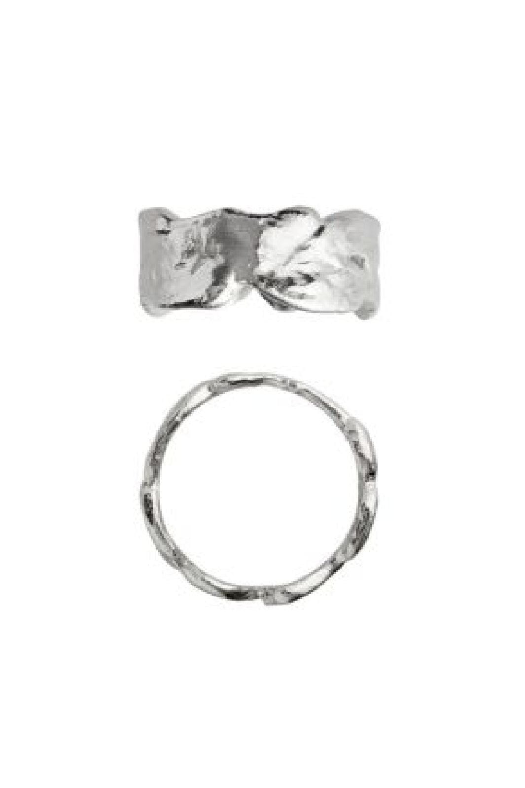 Stine A - Silver Splash Lava Ring - 4052-00-52