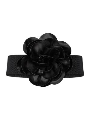 Valentin Studio - Rose Belt - 100 Black