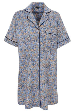 Black Colour - Bcnorma Shirt Dress - Flower
