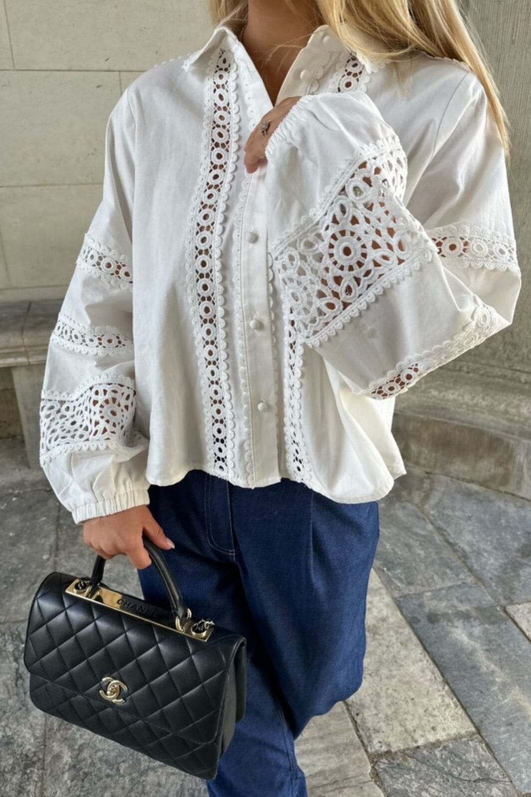 forudbestilling-byic-vilda-shirt-white_1.jpg Forudbestilling - BYIC - Vilda Shirt - White