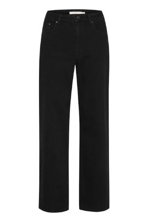 Gestuz - Zolinagz Wide Jeans 10909859 - 100617 - Washed Dark Black